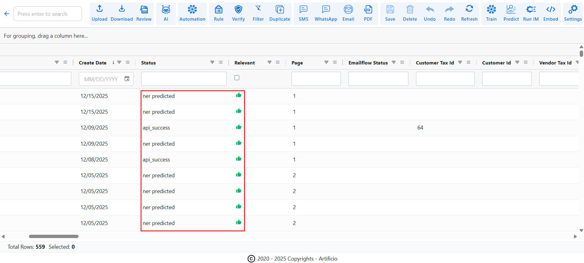 Accuracy Improvement