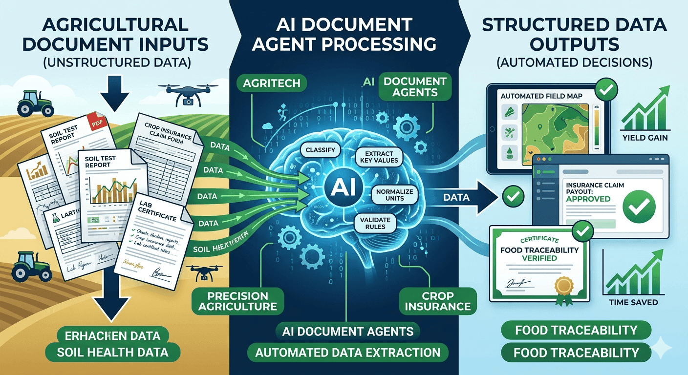 From Soil to Shelf: How AI Document Processing Eliminates the Paper Bottleneck in Agriculture