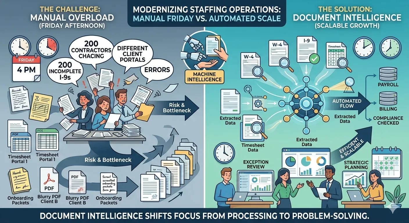 Why Staffing Agencies Are Drowning in Paper (and What to Do About It)