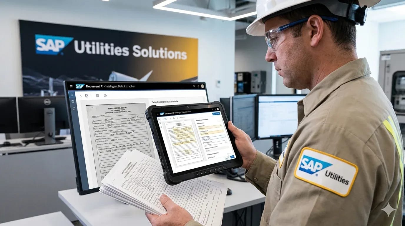 SAP for Utilities: Automating Field Service and Asset Documents Into SAP IS-U and PM