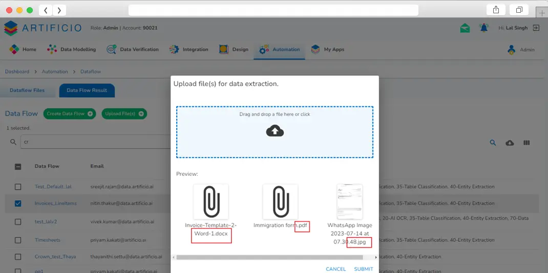 Versatile Document Handling