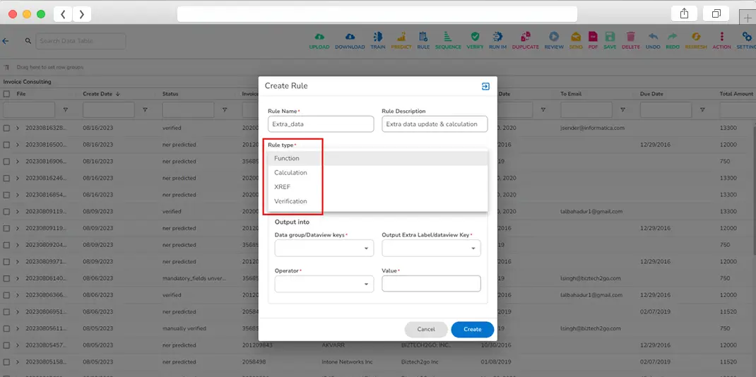 User-Defined Rule Creation